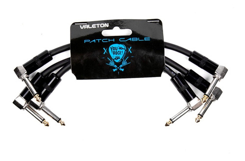 Cables Interpedales Valeton Pack X3