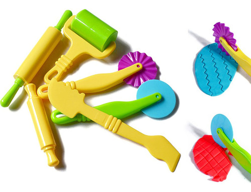 Juego De Herramientas De Plastilina 3d, 6 Unidades/juego De
