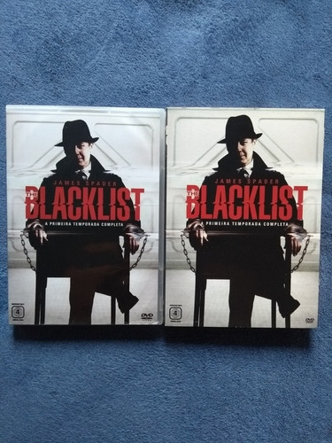 Lote The Blacklist A Lista Negra Dvds