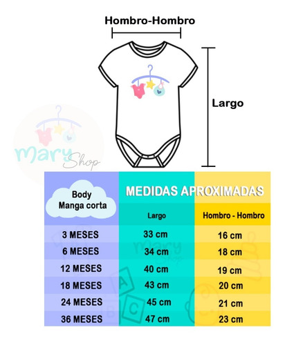 Imagen 2 de 2 de Set 5 Bodys Manga Corta Algodón Bebe Niño
