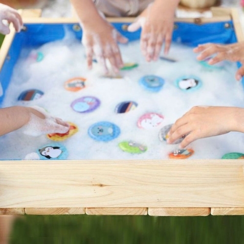 Mesita De Madera Agua Y Arena Plum Multi Usos Y Juegos.