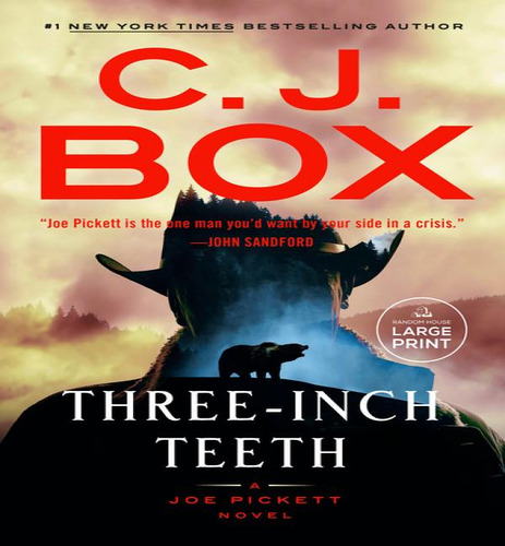 Lp-three Inch Teeth, De Box Cj. Editorial Random House Large Print En Inglés, 2024