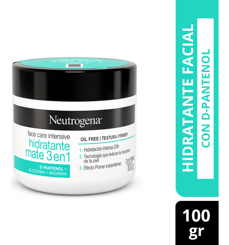 Face Care Intensive Hidratante 100g Neutrogena