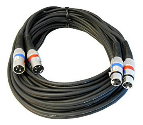 Cables De Audio Balanceados Dual 17awg