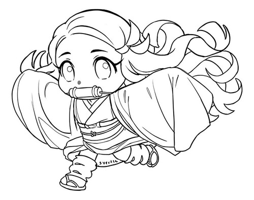 Livro Para Colorir Kimetsu No Yaiba 90 Folhas