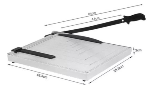 Guillotina Cortador Papel A3 Base De Metal 18x15 