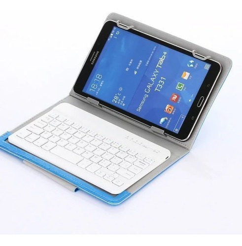 Funda Carcasa C/teclado Bluetooth P/ Tablet 7-8 Universal F