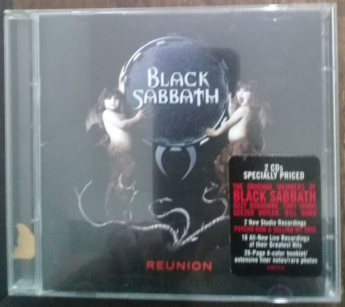 2x Cd (vg+) Black Sabbath Reunion Ed Us 1998 E2k 69115 Duplo