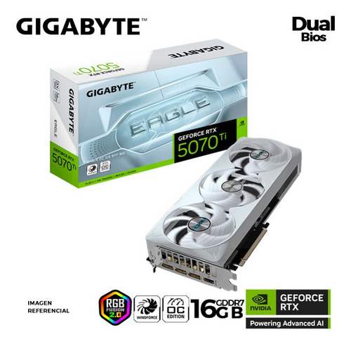 Vga Gigabyte Geforce Rtx 5070 Ti Eagle Oc Ice Sff 16gb Gdd7