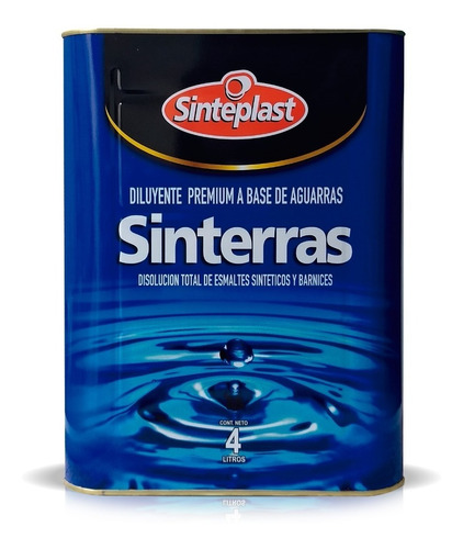 Sinterras | Aguarrás Sinteplast Para Sintético Y Barniz | 4l