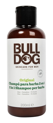 Bull Dog Shampoo Acondicionador Barba Bigote Sin Frizz 200ml