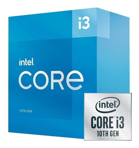 Processador Intel Core I3-10105 6mb 3.7ghz - 4.4ghz Lga 1200