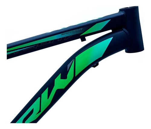 Quadro Bicicleta Spotlight Aro 29 Alumínio Mtb - Krw Cor Preto/verde