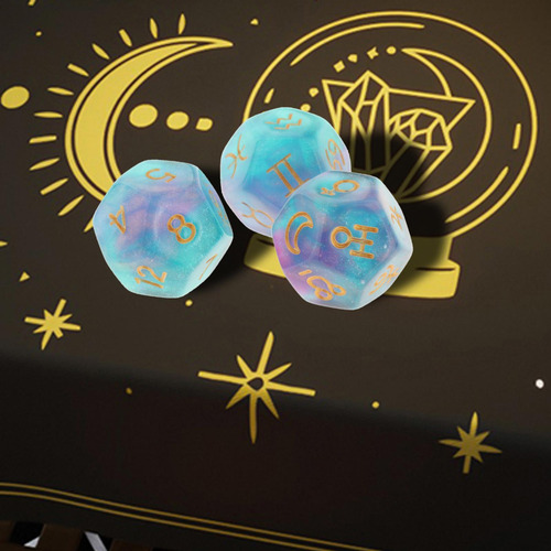 6 Juegos De Dados Laterales MĂșltiples Bar Astrology Toys