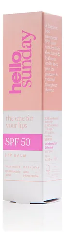Hello Sunday Bálsamo De Labios The One For Your Lips Clear L