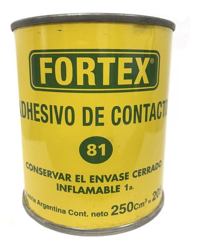 Imagen 3 de 6 de Adhesivo Contacto Fortex C81 0,25 Litros 10000 Pintumm