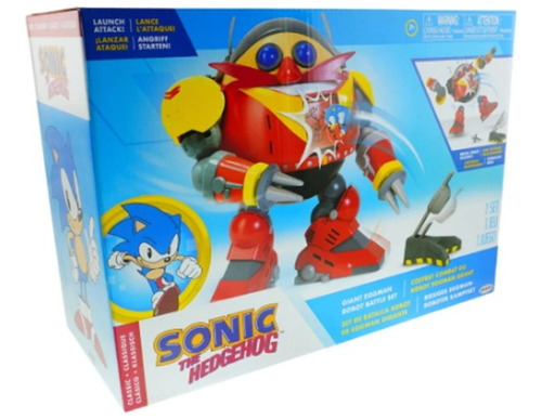  Sonic The Hedgehog Robot De Batalla Eggman 30 Aniversario