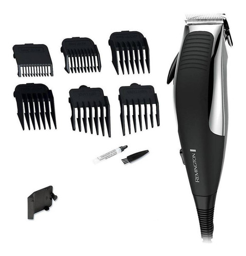 Cortadora de pelo Remington Grooming Kit HC1080 cromo 220V - 240V