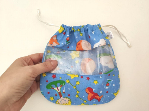 Imagem 2 de 4 de Saquinhos Com Visor Porta Meias Meia-calça Sapatos De Bebê