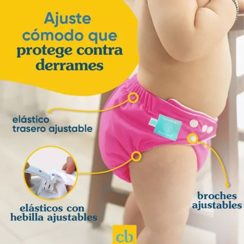 Pañales Niña Reutilizables Margarita 3un Charlie Banana