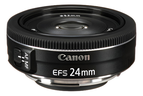 Lente Canon Ef-s 24mm F/2.8 Stm Aumento Máximo 0,27x - Spor