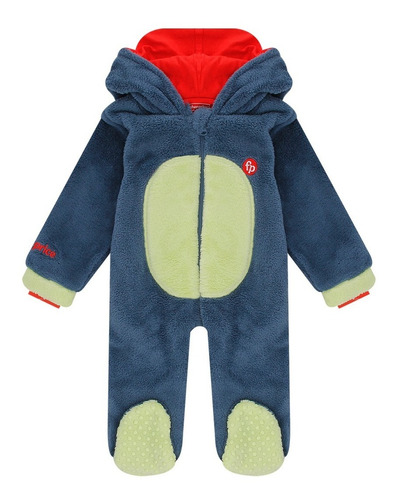 Imagen 2 de 4 de Pijama Con Capota Y Con Monito Fisher Price