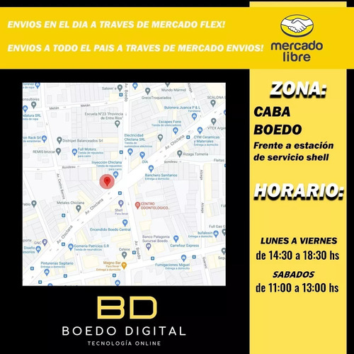 Combo De Cartel Pizarrón Publicitario X 3 Unidades ( Caba )