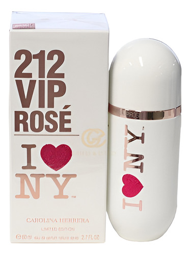 Perfume Feminino 212 Vip Rosé I Love New York Edp 80ml