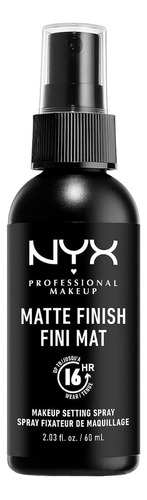 Nyx Spray De Fixação De Maquiagem Acabamento Fosco 60 Ml