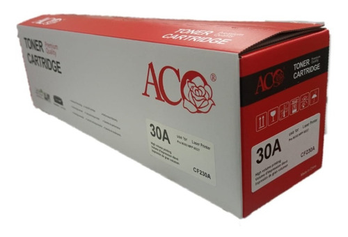 Toner 30a Generico Aco Cf230a Pro M203dw Pro Mfp M227fdw 