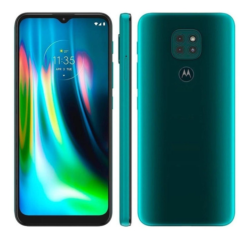 Imagen 7 de 8 de Moto G9 Play 64 GB verde evergreen 4 GB RAM