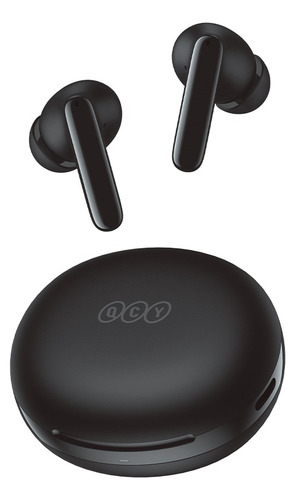 Qcy-audífonos Inalámbricos Bluetooth 5.2 T13 Anc 2 Negro