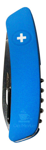 Canivete Swiza D01 4 Ferramentas Cor Azul
