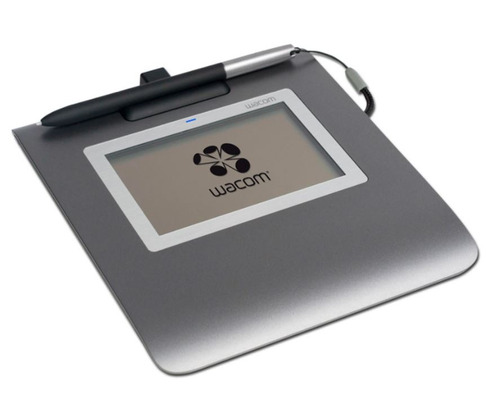 Tableta Firma Digital Wacom Stu-430 Display Lcd Color Oscuro