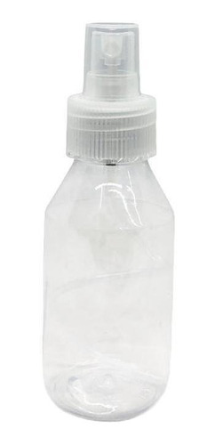 Envase Plastico 100 Cc C Valvula Spray Blanca X20 