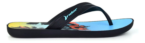 Ojota Chancleta Rider Strike Beach Black