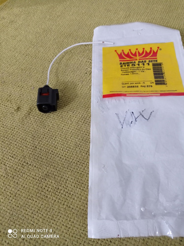 Conector Enchufe Sensor Aceite Vw Gol Saveiro Parati 1.8