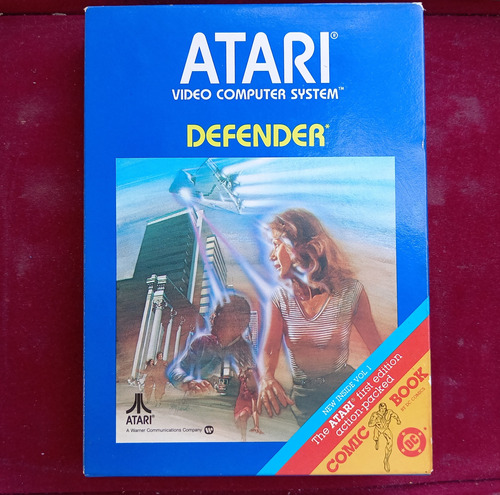 Defender  ( Juego Atari 2600 ) ( Nuevo ) 20v _\(^o^)/_