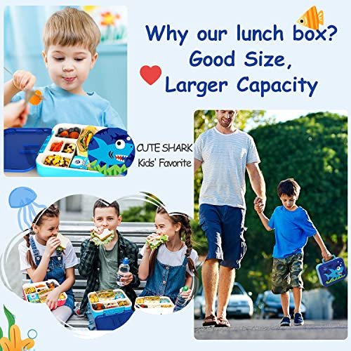 Lonchera Lehoo Castle Bento Para Niños Y Niñas, 1250 Ml, Con