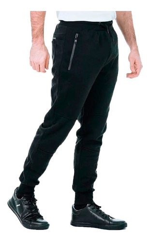 Jogging Frisa Bolsillos Bordado Hombre Mistral 89000m
