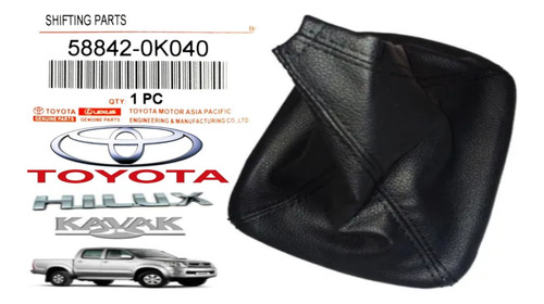 Forro De Palanca 4×4 Toyota Hilux Kavak 4.0 Tienda Fisica