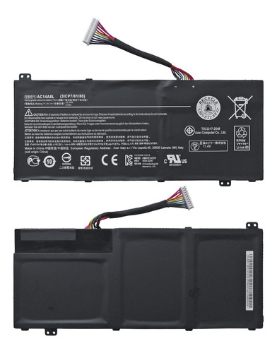 Batería Orig Notebook Acer Aspire V Nitro Vn7-571 ( Ms2391 )