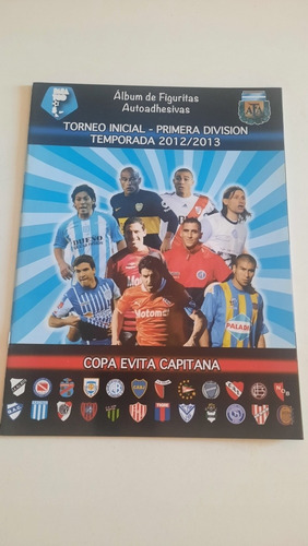 Album De Figuritas Torneo Inicial Temporada 2012/2013