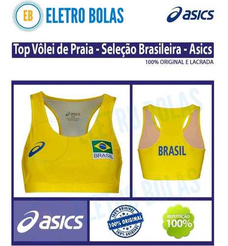 asics seleção brasileira volei