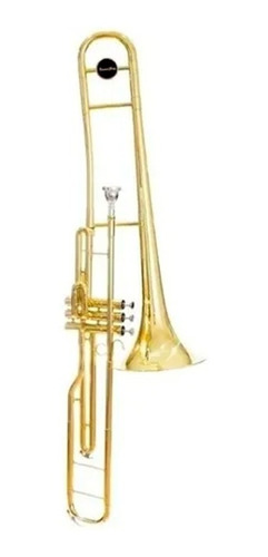 Trombon Silvertone Embolos Tono Sib Laqueado C/ Estuche