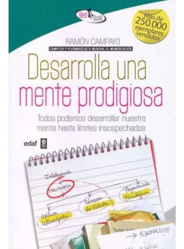 Libro: Desarrolla Una Mente Prodigiosa