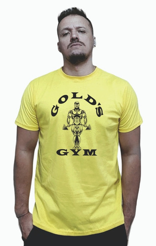 Remera Manga Corta Golds2 Gym Gimnasio Crossfit Modobestia