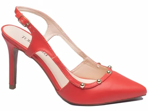 Scarpin hotsell chanel vermelho
