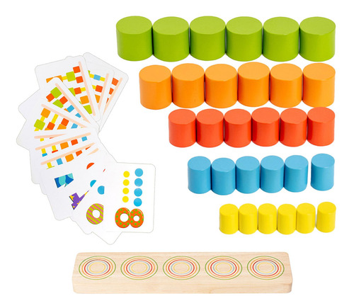 Juegos De Apilamiento De Madera, Juguetes Educativos Para