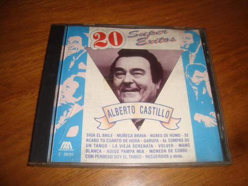 Alberto Castillo - 20 Super Exitos - Cd Tango 